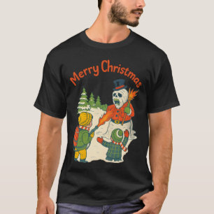 Mon T-Shirt Premier Lance-Flammes Noël Rétro
