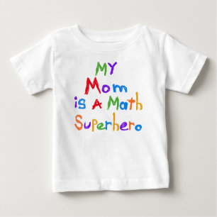 Mon T-shirts et cadeaux de super héros de maths d
