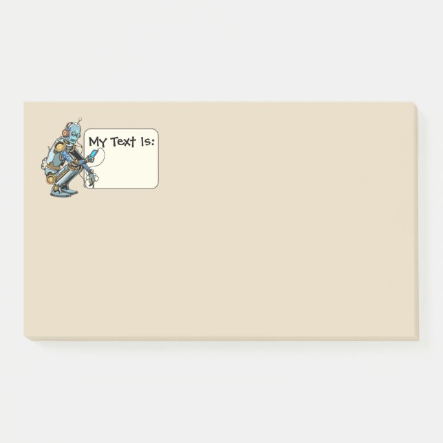 Mon texte est : grandes notes post-it (Devant)