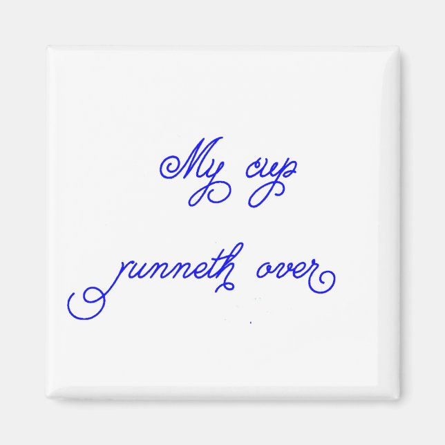 Mon tour de coupe sur aimant (Devant)