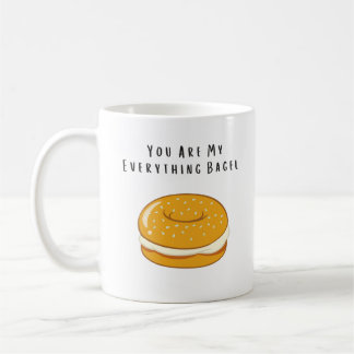 Mon tout Bagel Café Mug