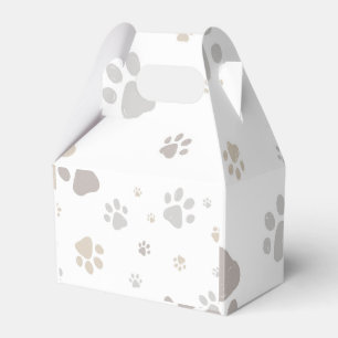 Mon Toutou Französische Hundegeburtstagsservietten Geschenkschachtel