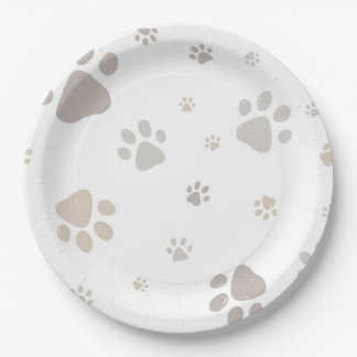 Mon Toutou French Dog Birthday Party Napkins Pappteller