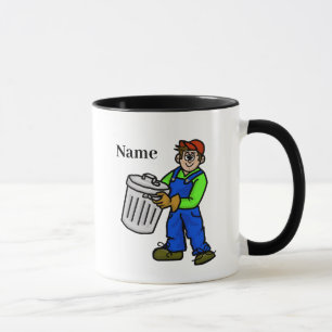 Mon Travail Puisse La Mug De Garbage Man (Customis