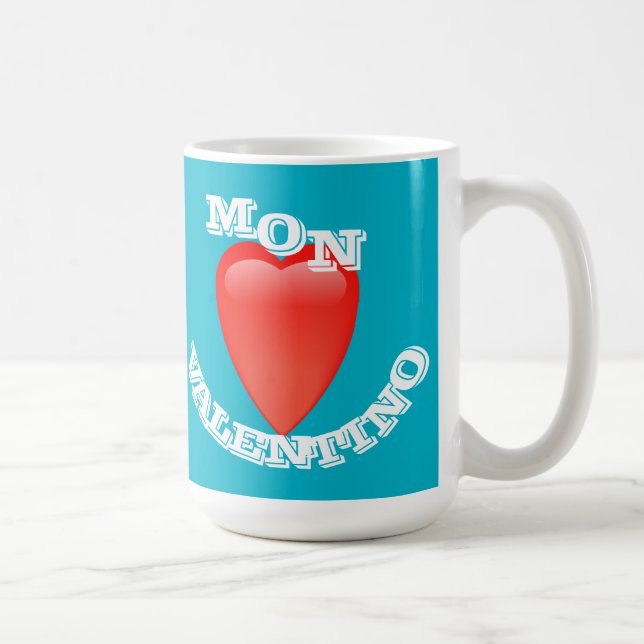 Mon Valentino Kaffeetasse (Rechts)
