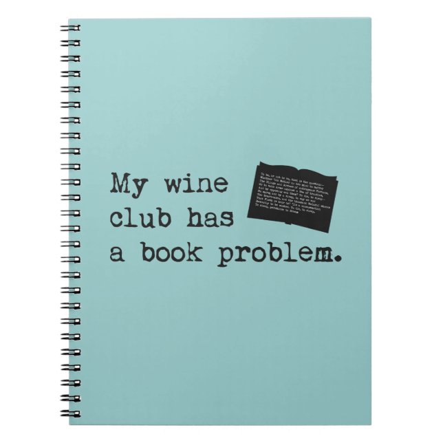 Mon Wine Club a un problème de livre (Devant)
