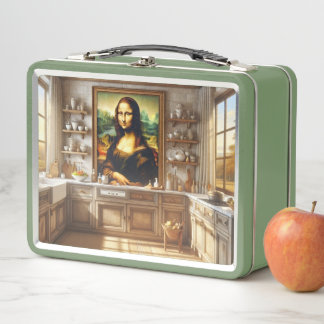 Mona Bild ist in einem Küchenraum Metall Brotdose