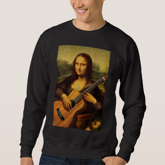 Mona-Gitarre Sweatshirt (Vorderseite)