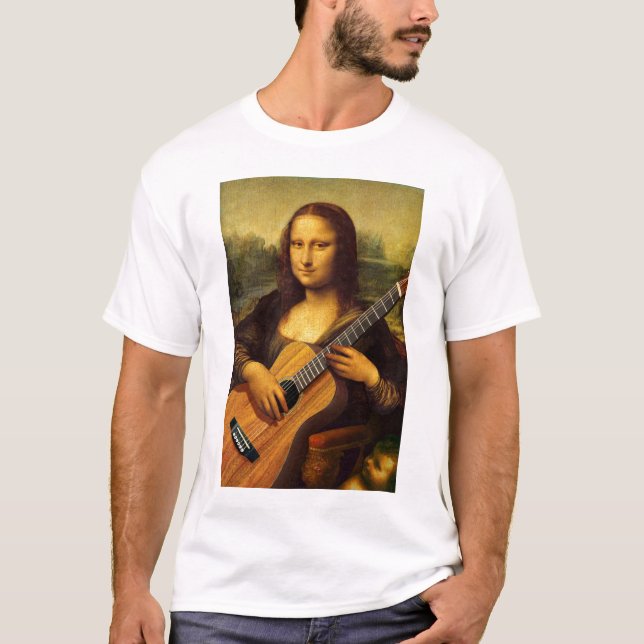 Mona-Gitarre T-Shirt (Vorderseite)