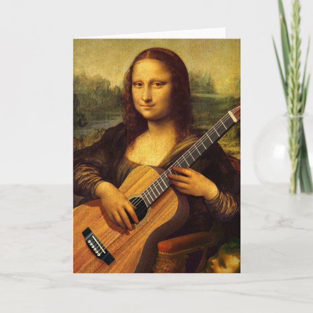 Mona Guitar Karte (Vorderseite)