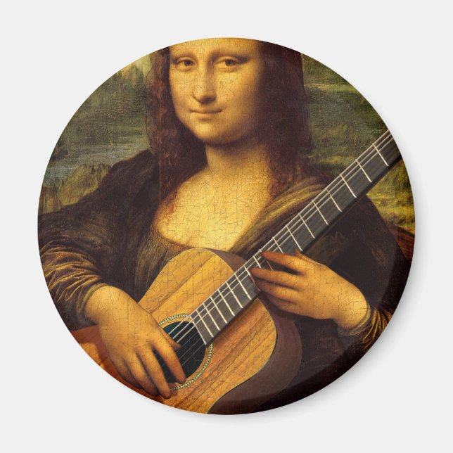Mona Guitar Magnet (Vorne)