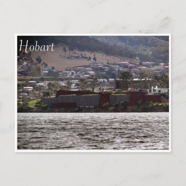 Mona-Hobart Postkarte (Vorderseite)