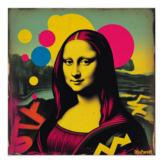 MONA LISA-30 POSTER (Vorderseite)