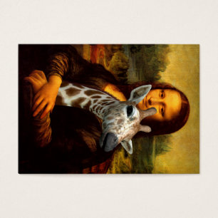Mona Lisa aime les girafes