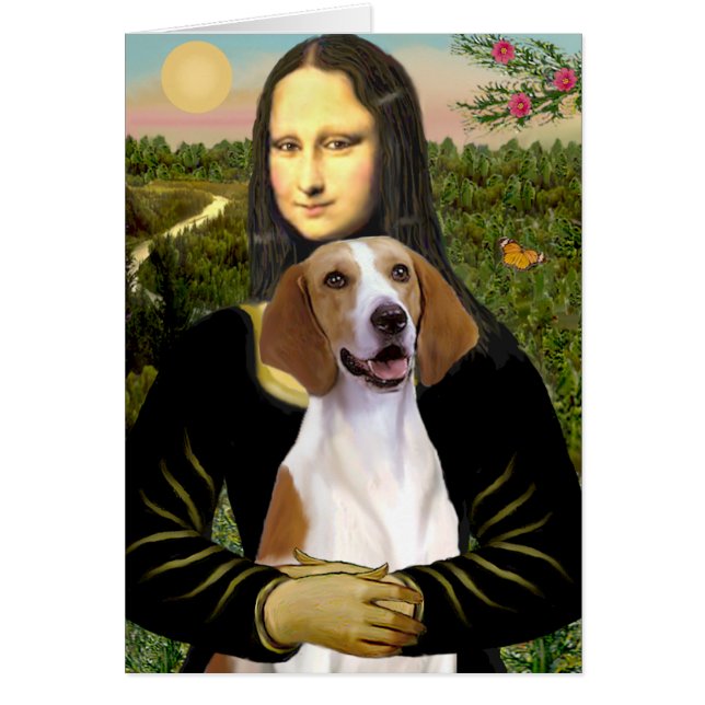 Mona Lisa - American Foxhound (Vorne)