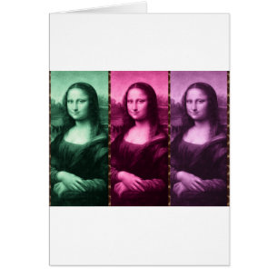 Mona Lisa Animal Print Green Pink Lila
