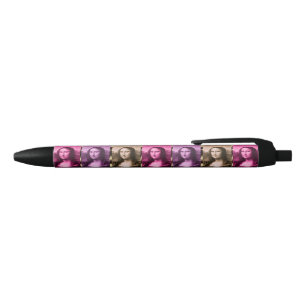 Mona Lisa Animal Print Lila Pink Chocolate Kugelschreiber