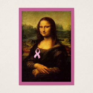 Mona Lisa Au Ruban Rose