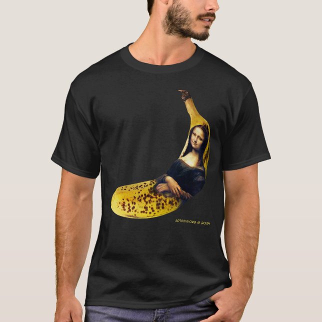Mona Lisa Banana T-Shirt (Vorderseite)