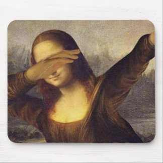 Mona Lisa Betupfen Mousepad