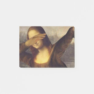 Mona Lisa Betupfen Post-it Klebezettel