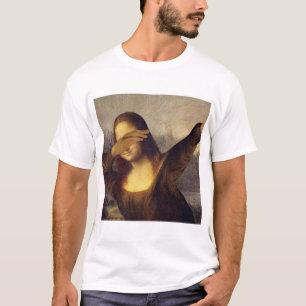 Mona Lisa Betupfen T-Shirt