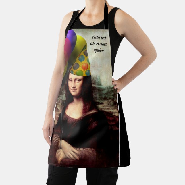 Mona Lisa Birthday Schürze (InSitu)