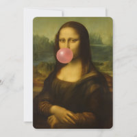 Mona Lisa Blase Pink Bubble Gum