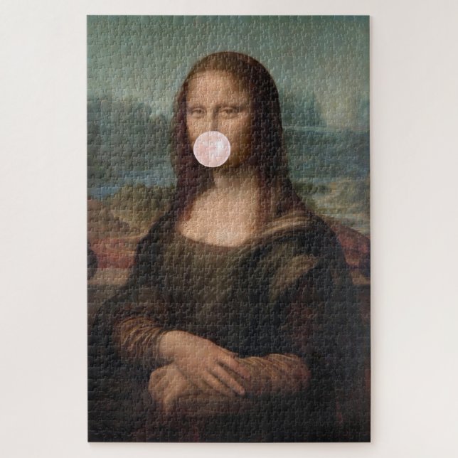 Mona Lisa Blasst Pink Bubble gum (Vertikal)