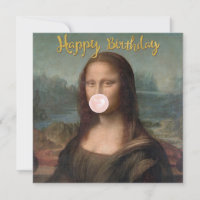 Mona Lisa Blasst Pink Bubble gum