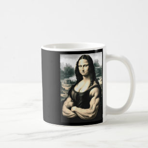 Mona Lisa Bodybuilding Parody Leonardo Da Vinci Me Kaffeetasse