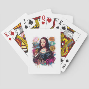 Mona Lisa Brew: Urban Coffee Graffiti Art Spielkarten