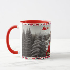 Mona Lisa Buon Natale Weihnachtsklassische Tasse,  Tasse