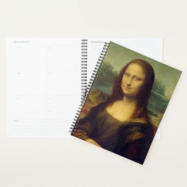 Mona Lisa By Leonardo Da Vinci (Devant avec enveloppe)