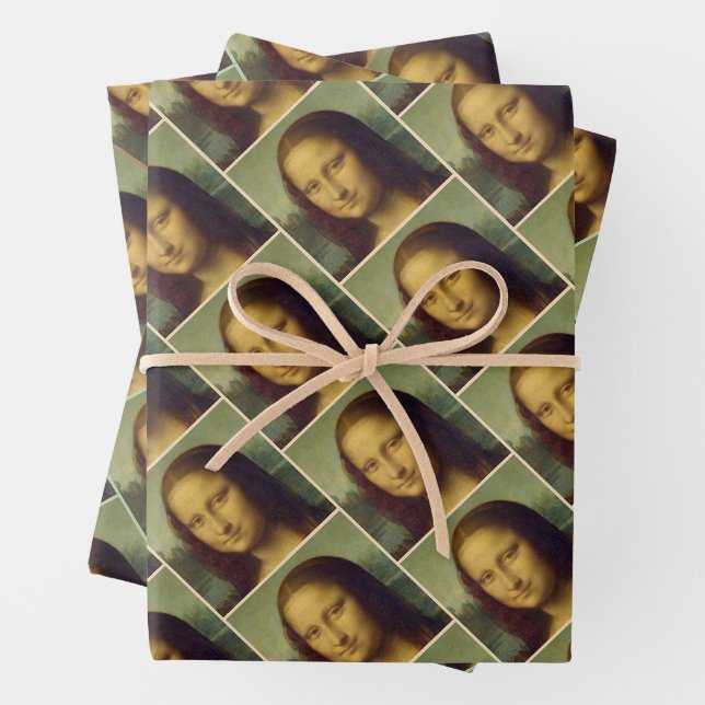 Mona Lisa by Leonardo Da Vinci Geschenkpapier Set (Beispiel)