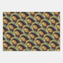 Mona Lisa by Leonardo Da Vinci Geschenkpapier Set
