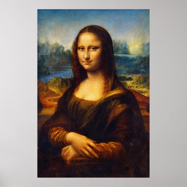Mona Lisa by Leonardo da Vinci Poster (Vorne)