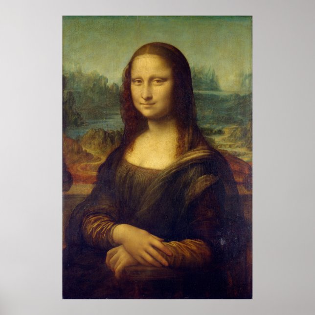 Mona Lisa by Leonardo da Vinci Poster (Vorne)