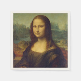 Mona Lisa by Leonardo Da Vinci Serviette