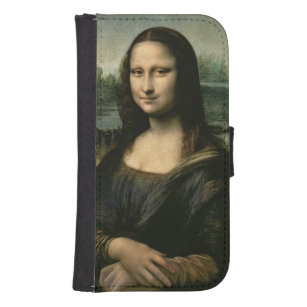 Mona Lisa, c.1503-6 2 Samsung S4 Geldbeutel Hülle