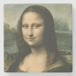 Mona Lisa, c.1503-6 Steinuntersetzer