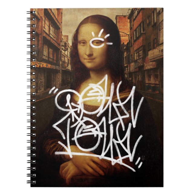 Mona Lisa Downtown Notizblock (Vorderseite)