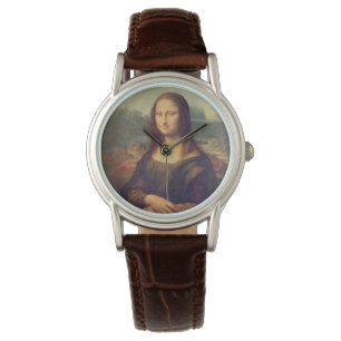 Mona Lisa durch Leonardo da Vinci Armbanduhr