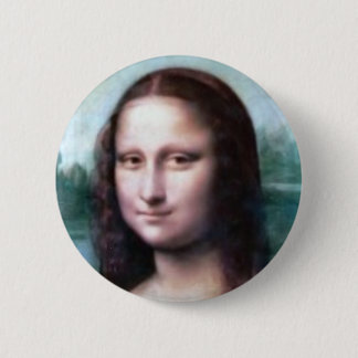 Mona Lisa durch Leonardo da Vinci Button