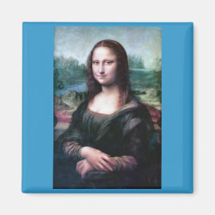 Mona Lisa durch Leonardo da Vinci Magnet