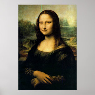 Mona Lisa durch Leonardo da Vinci Poster