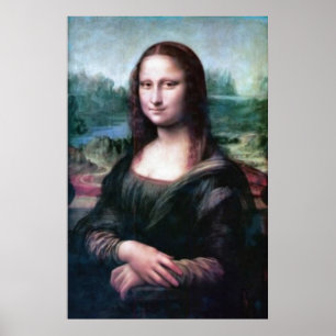 Mona Lisa durch Leonardo da Vinci Poster