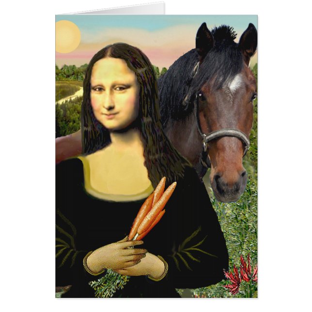 Mona Lisa et son Quarter Horse (Devant)