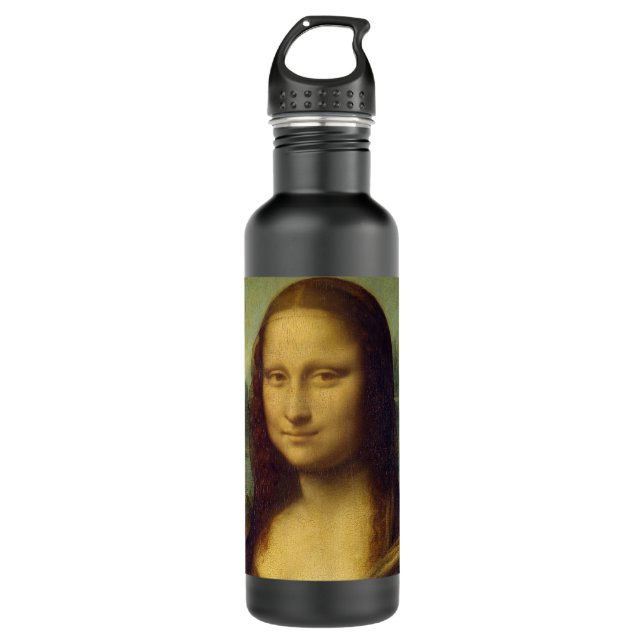 Mona Lisa Flasche Trinkflasche (Vorderseite)