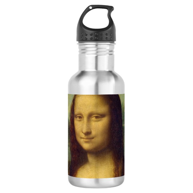 Mona Lisa Flasche Trinkflasche (Vorderseite)